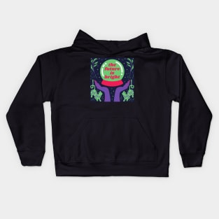 the future is bright Kids Hoodie